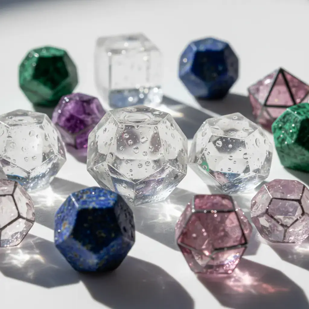 Perfect geometric crystal shapes